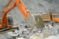 斗山挖掘机DH225LC-9广东省揭阳市惠来华强石场工作视频