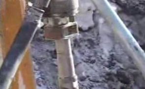 宣化宏科潜孔钻机工作现场采集录象