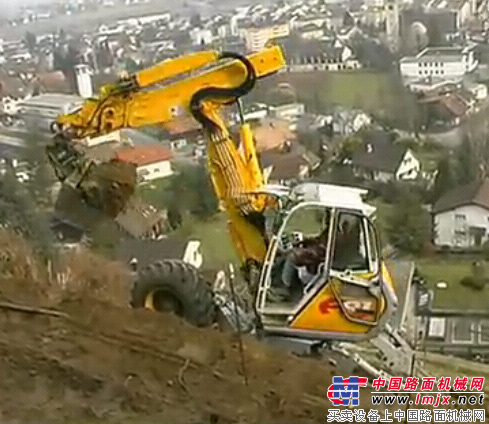 瑞士的牛逼挖掘機