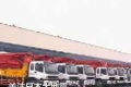 三一重工捐赠日本泵车抵达上海