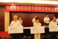 政府表彰中国驰名商标 北方交通集团获300万奖励 