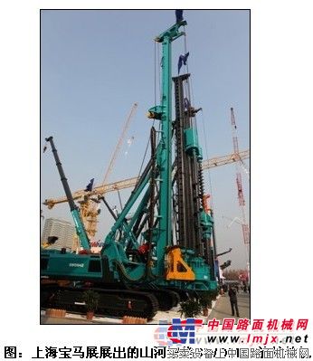 国产桩工机械搭上高铁建设快车