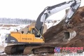 沃尔沃Volvo EC290B挖掘机上坡