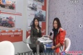  中国路面机械网访欧亚机械设备有限公司副总经理张燕