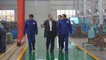 康明斯全球副总裁刘晓星参观访问力士德公司