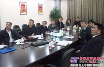 济钢集团公司副总经理孙卫华一行来访山推