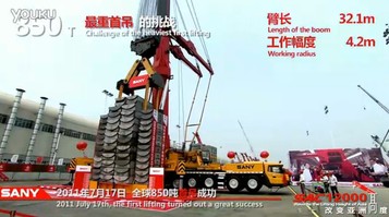 三一起重機SAC12000－改變亞洲高度