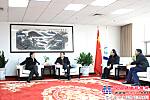 三一集團副總裁周萬春到皖北煤電集團恒源股份拜訪