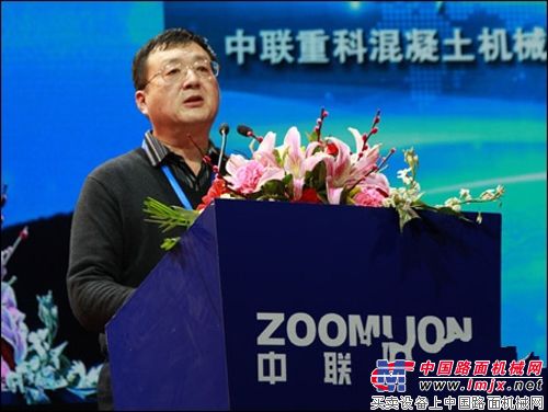 北京市混凝土协会常务副会长刘建江先生致辞