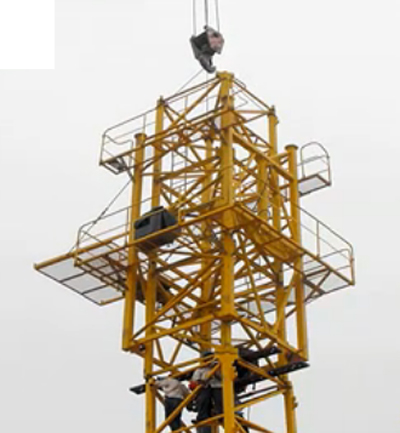 中聯重科8噸塔吊安裝三維動畫