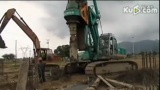 山河智能旋挖鑽機在委內瑞拉中央電廠施工
