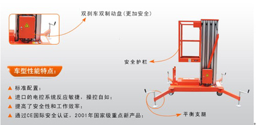 国内高空作业平台依然难以抗衡进口品牌