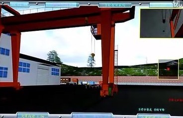 橋門式起重機操作教學儀操作錄像視頻