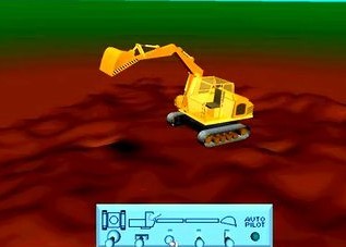 挖掘機三維虛擬仿真培訓係統展示 