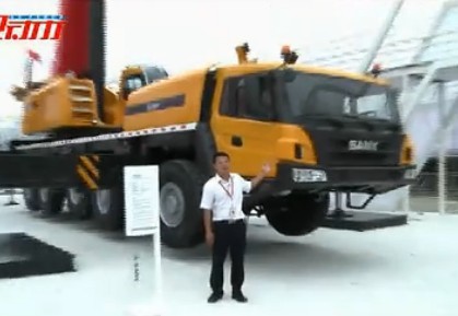 2011中國長沙工程機械展：三一重工62米全地麵汽車起重機