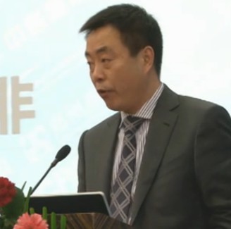 中聯重科副總裁混凝土機械公司總經理陳曉菲致辭