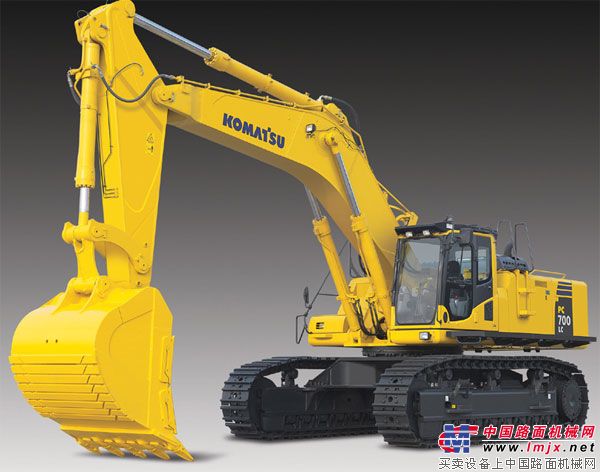 小松新PC700LC挖掘机在INTERMAT 2012推出