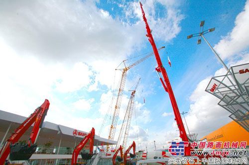 法展未开幕 三一获2000万意向订单