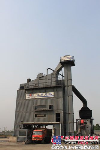 南京同浦使用的意玛400型沥青搅拌设备