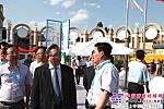 交通運輸部部長李盛霖蒞臨北京築機展中交西築展台