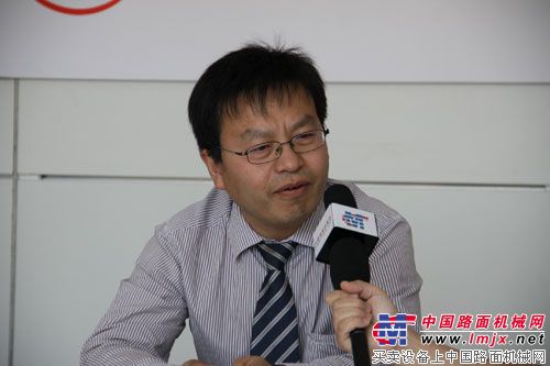 三一路机面机械有限公司营销公司总经理 曹峰