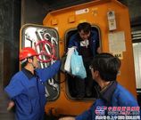 山河矿装矿用可移动式救生舱现场技术检验成功