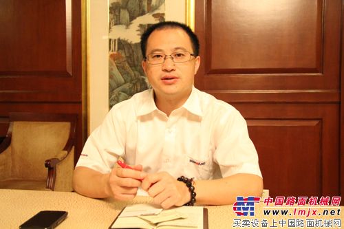 山河智能装备集团工业车辆事业部常务副总经理谭东