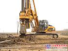 福田雷沃旋挖钻机助力于建设兰渝铁路