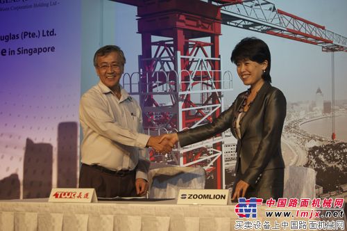 	中联重科塔机获新加坡市场青睐并签约代理