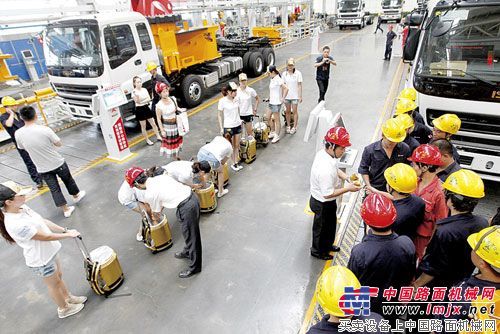 三一夏日送清凉 能量进工厂
