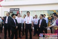 湖南省长徐守盛参观亚欧博览会三一展区