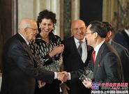 中联重科董事长詹纯新获“莱昂纳多国际奖”