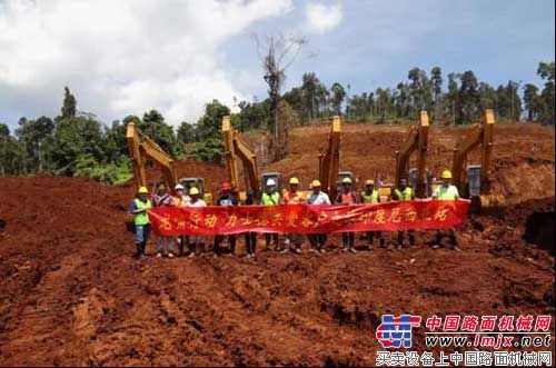 力士德挖掘机助力印尼镍矿开发项目