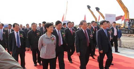 三一重工如东工业园开工典礼举行 