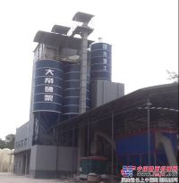 山東圓友年產40萬噸預拌幹混砂漿設備在四川綿陽投產成功