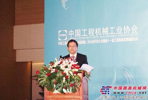 中国工程机械工业协会铲土运输机械分会秘书长尚海波