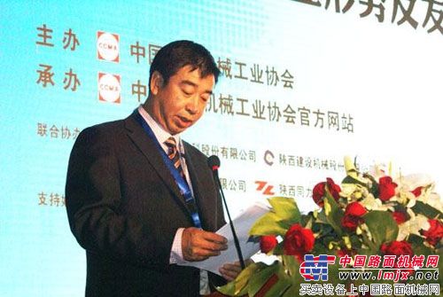 中国工程机械工业协会质量工作委员会主任李建友