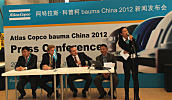 阿特拉斯•科普柯建筑技术部在上海宝马展举行新闻发布会