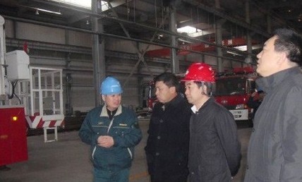 辽宁省发改委副主任视察山推抚顺产业园