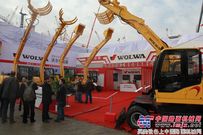 山东沃尔华工程机械盛装亮相2012上海宝马展