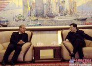 山推董事长张秀文访问上港集团