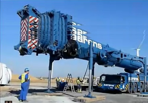 利勃海尔1200吨移动式起重机