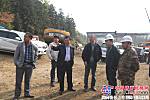 贵州铁路投资公司副总经理到织纳铁路项目1标检查