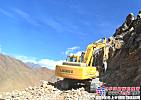 力士德挖掘機西藏開天辟地