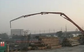 混凝土泵车操作工视频录像