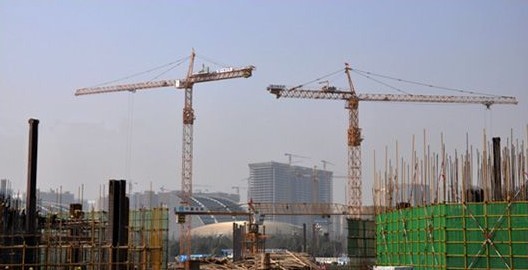 川建塔机参与施工成都高端综合体项目