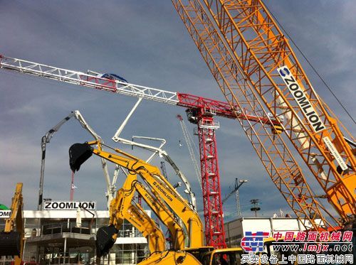 “钢铁”中联重科  登陆德国bauma