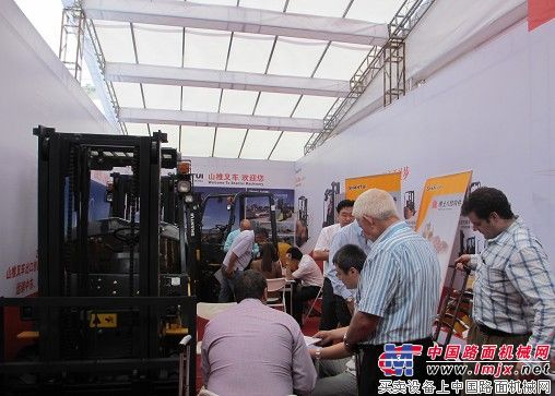 山推叉车用品质赢得海外市场