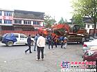 广西柳工30台工程机械设备驰援雅安地震灾区