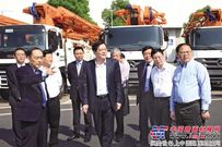 中联重科受湖南省领导称赞